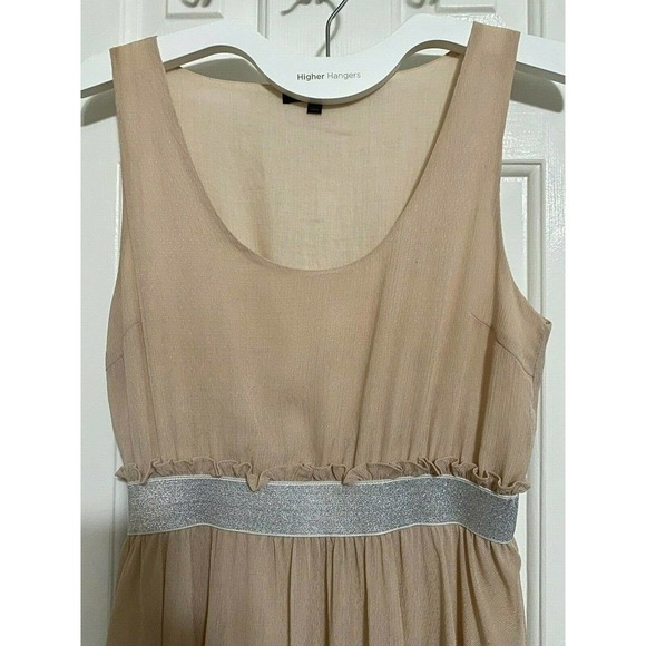 Lucca Couture Sleeveless Mini Dress Large Dusty Rose embellished w metal studs - Picture 2 of 9